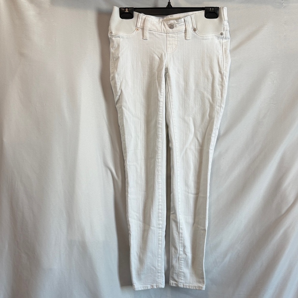 Madewell White Skinny Pants